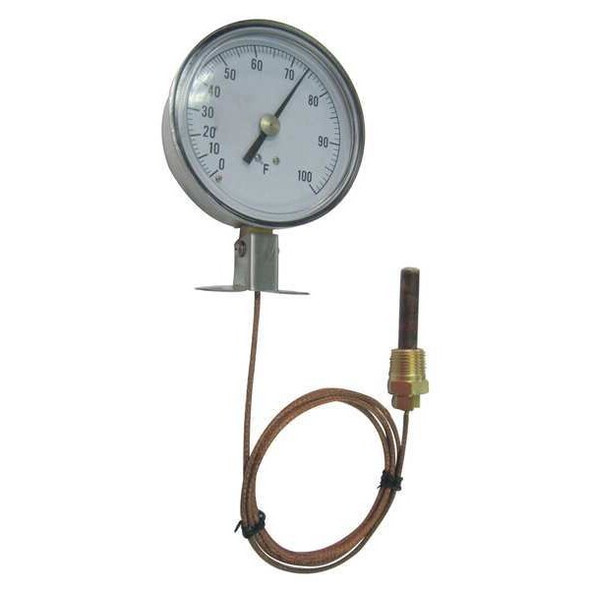 Manufacturer Varies Analog Panel Mt Thermometer,30 to 240F 12U612