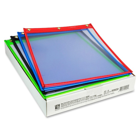C-Line Products Heavy Duty Shop Ticket Holder,9"W,PK20 50920