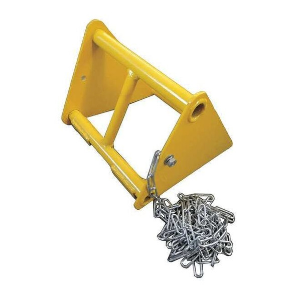 Manufacturer Varies Wheel Chock,Steel,W 10-1/2 In,H 7-1/2 In 19P549