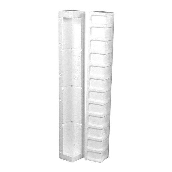 Foam Edge Protectors, 3/4" Open End, 6" Snap-Aways, PK40