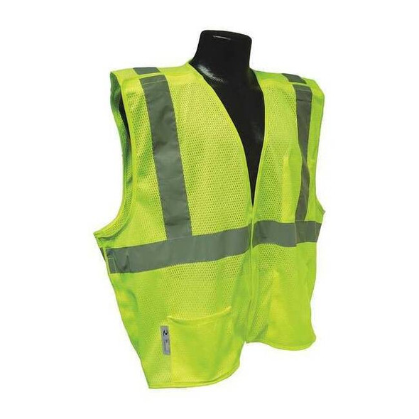 Radians High Visibility Vest,4XL,Green,34in.,HL SV4GM4X
