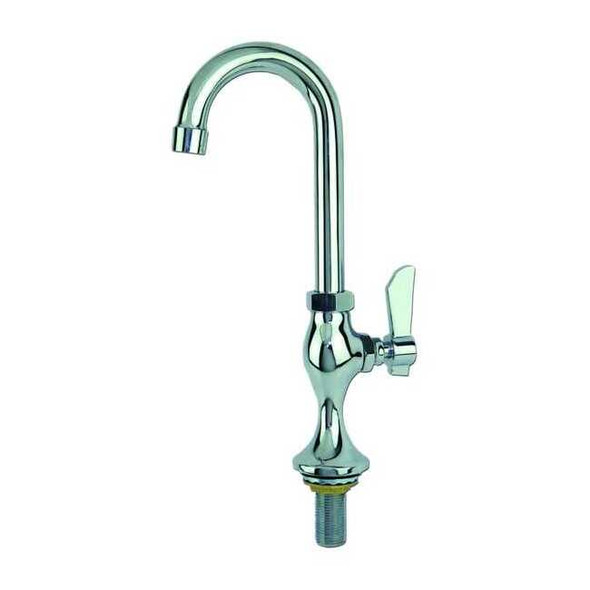 Single Handle Single Hole Mount, 1 Hole Bathroom Faucet, Chrome