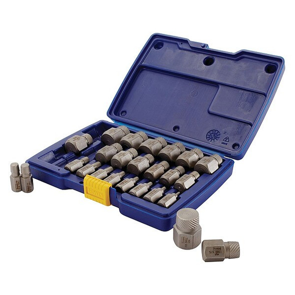 Irwin Screw Extractor Set,25pc,HCS 53227