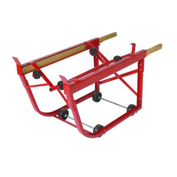Dayton Drum Cradle,Red,Powder Coated,55 gal 3BA27