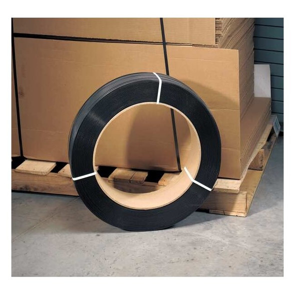 Manufacturer Varies Plastic Strapping, 900 lb, Black 9NMC0