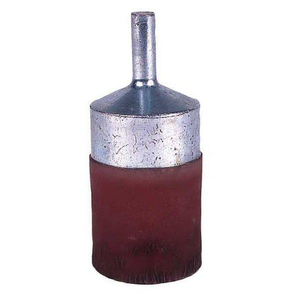 Weiler Crimped Wire End Wire Brush, Steel, 1" 90868