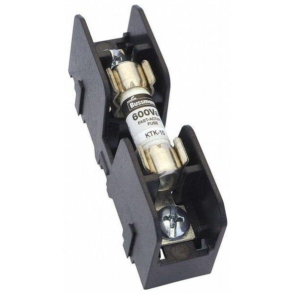 Eaton Bussmann Fuse Block,0 to 30A,Midget,1 Pole BMM603-1PQ