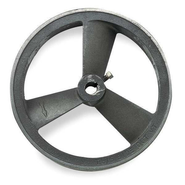 Speedaire Air Compressor Flywheel,Cast Iron,10" OD 4B253 Speedaire Air Compressor Flywheel,Cast Iron,10" OD 4B253