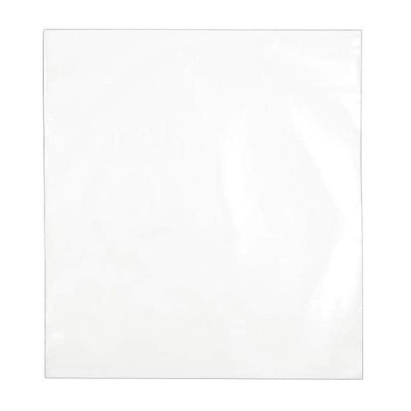 Open Poly Bags, 10" x 12", 6 mil, Clear, Heat Seal, 1000 PK