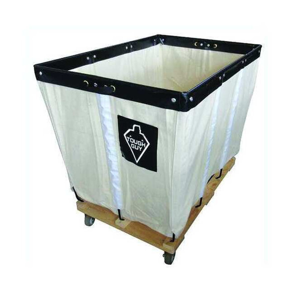 Tough Guy Basket Truck,16 Bu. Cap.,White,40 In. L 33W335