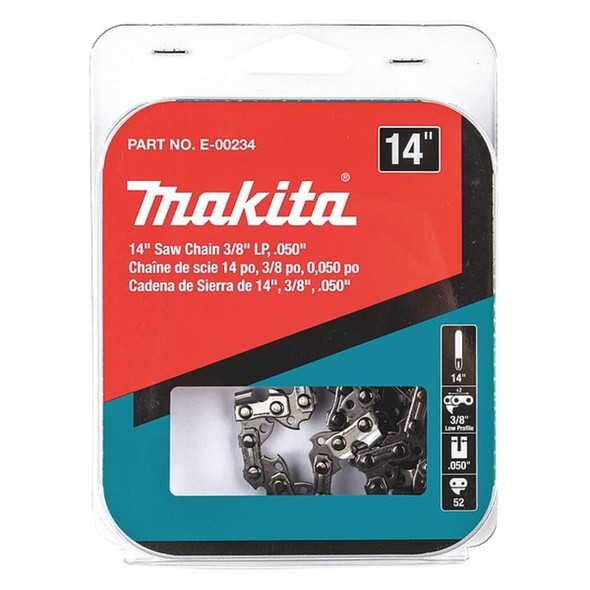 Makita 14" Saw Chain, 3-8" LP, .050" E-00234