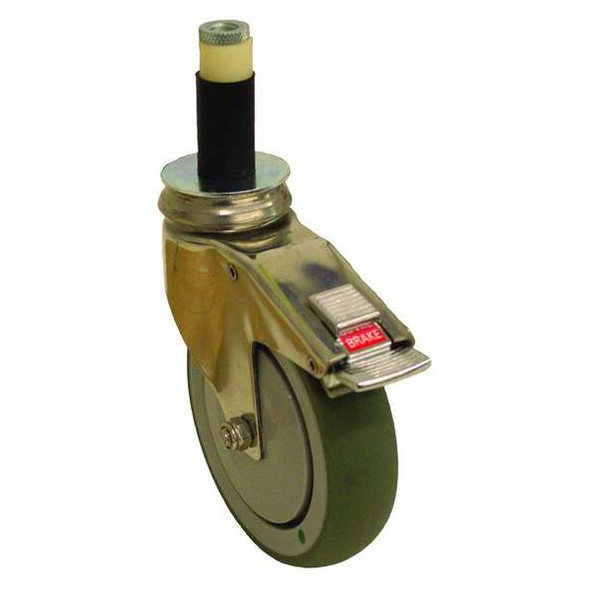 Stem Caster,165 lb. Ld,13/16" Stem Dia.