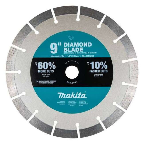 Makita Diamond Blade,9",Segmented E-02973