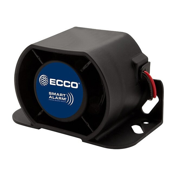 Ecco Back Up Alarm,Drawn 0.7A,3-7/64" H,Black EA9724