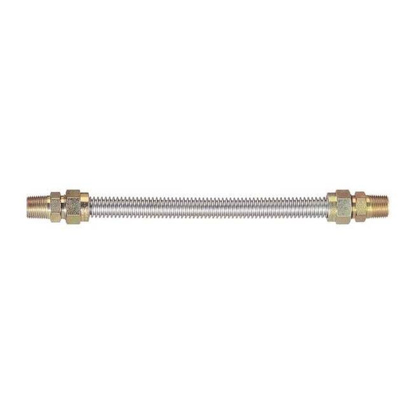 Dormont Gas Connetor,304 SS,5/8 x 24 In 30-3132-24