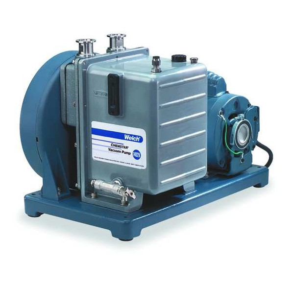Welch Vacuum Pump,1/2 HP,5.6 cfm,115/230V 1402N-01