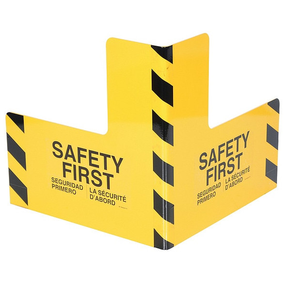 Vestil Pallet Rack Guard,24"W,24"H,Steel PCG-24
