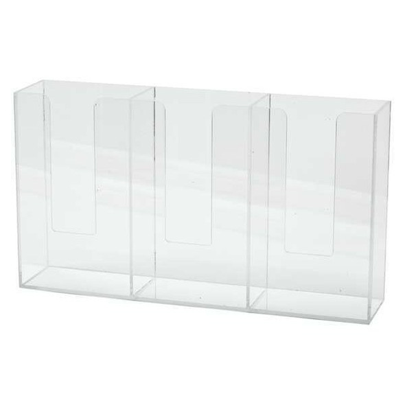 Brady Horizontal Glove Dispenr,Acrylic,3 Boxes GD03DL Brady Horizontal Glove Dispenr,Acrylic,3 Boxes GD03DL