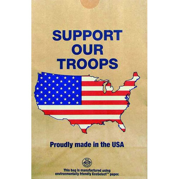 Cretors Popcorn Bag,Paper,PK500 12967-USA