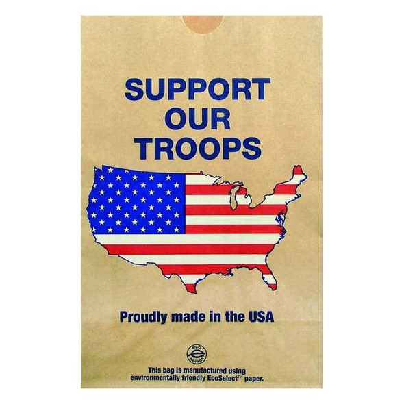 Cretors Popcorn Bag,Paper,PK500 12967-USA