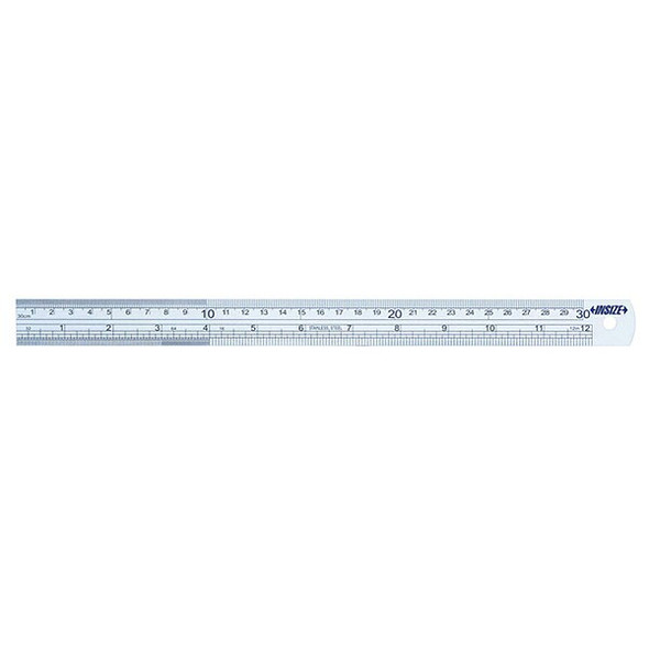 Insize Steel Rule,SS,48" L,Unfinished,1-3/8" W 7110-1200