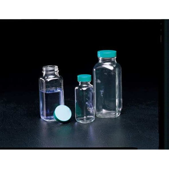 Qorpak Bottle French Sq w- Cap 120 ml,PK24 GLC-01311