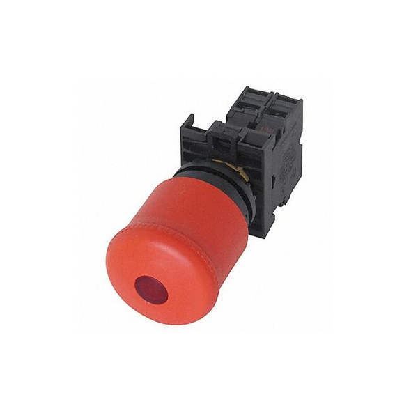 Eaton Illuminated Emergency Stop Push Button M22-PVL-K01-R