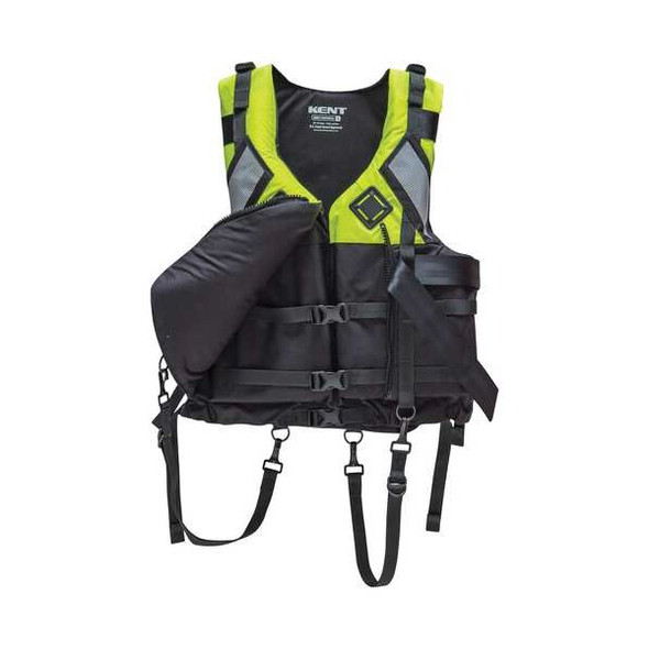 Kent Safety LifeJacket,Adult,Universal,22lb,Foam,YLW 151300-410-004-17 Kent Safety LifeJacket,Adult,Universal,22lb,Foam,YLW 151300-410-004-17