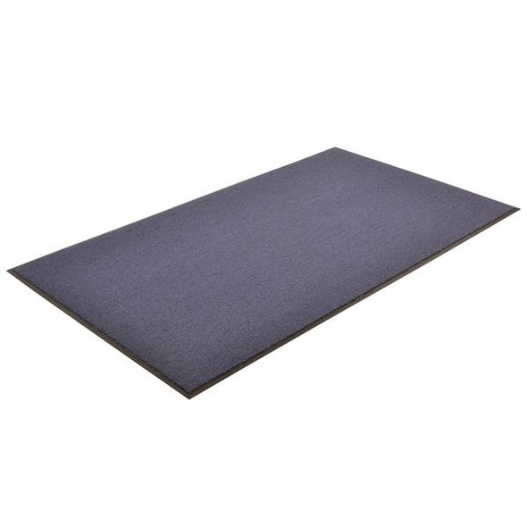 Notrax Entrance Mat, Polypropylene, 3/8 in Thick, Blue, 4 ft W x 8 ft L 141S0048BU