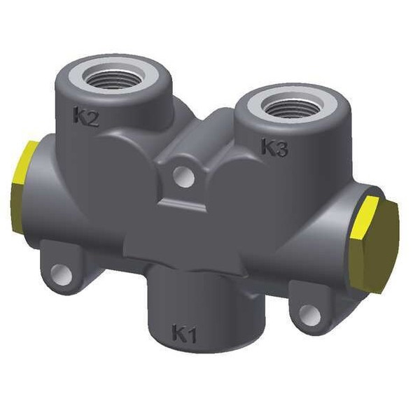 Parker Gresen Hydraulic Flow Divider,1-1/16"-12 In PDC-12-50