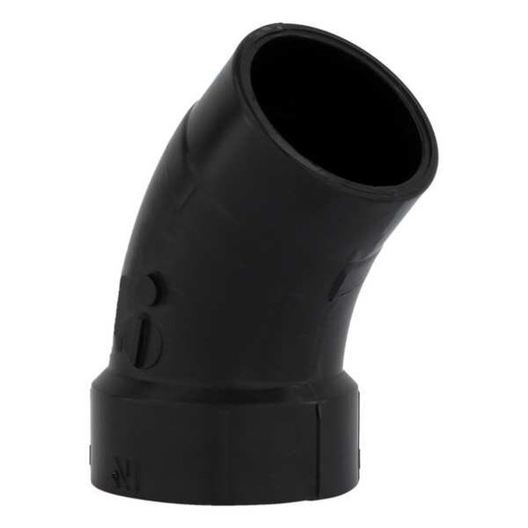 Manufacturer Varies 45 Deg Street Elbow,1-1/2 In HubxSpigot 1WJA5