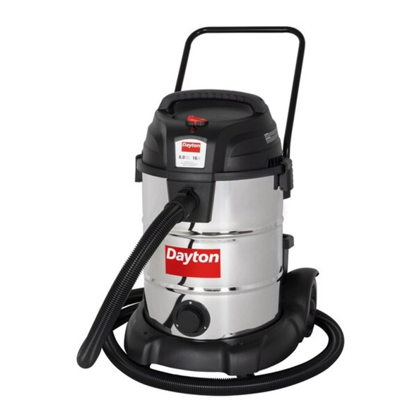 Dayton Shop Vacuum,30 in H,24 in L 61HV92