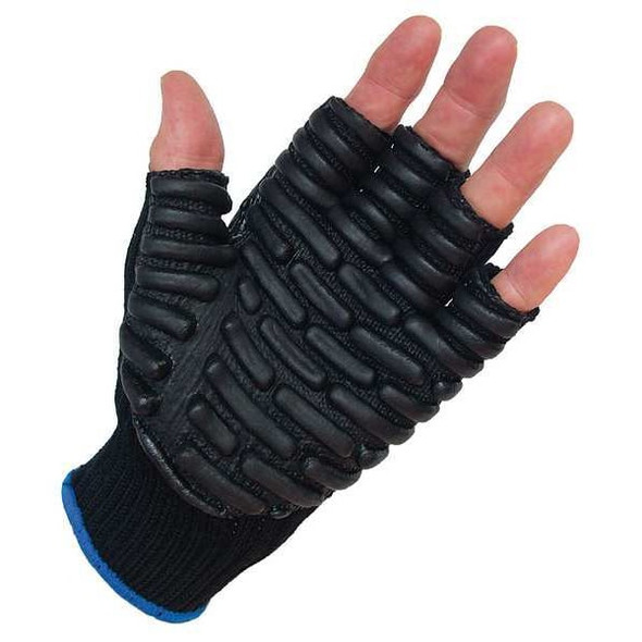 Impacto Anti-Vibration Gloves, Half, L,PR VI4747 Impacto Anti-Vibration Gloves, Half, L,PR VI4747