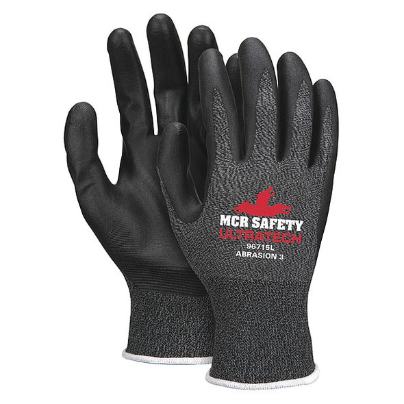 Mcr Safety Knit Gloves,Glove Size L,PK12 96715L Mcr Safety Knit Gloves,Glove Size L,PK12 96715L
