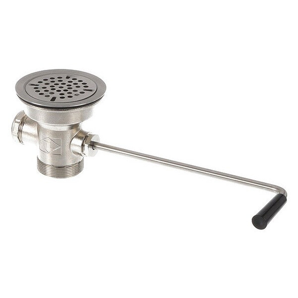 Component Hardware Twist Drain,3-1/2" Sink Opening D55-7510-R