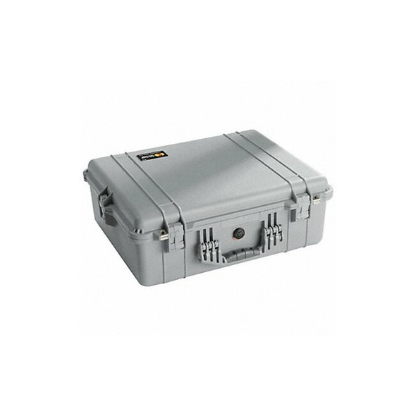 Pelican Gray Protective Case, 24.39"L x 19.36"W x 8.79"D 1600