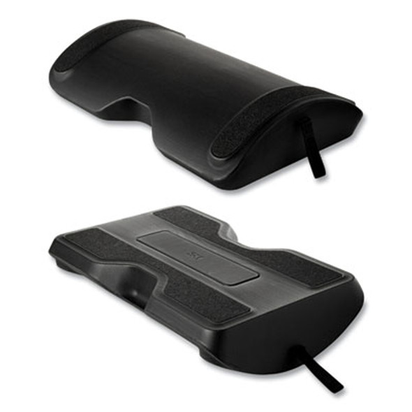 3M™ Foot Rest for Standing Desks, 19.98w x 11.97d x 4.2h, Black FR200B