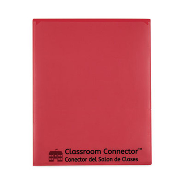 C-Line® FOLDER,TWO-PCKET,RD,25/BX 32004