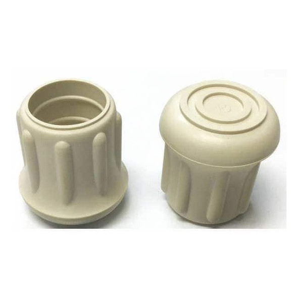 Manufacturer Varies Protective Leg Tip, SlipOn, Rd, 55/64", PK25 LTB 19W/W