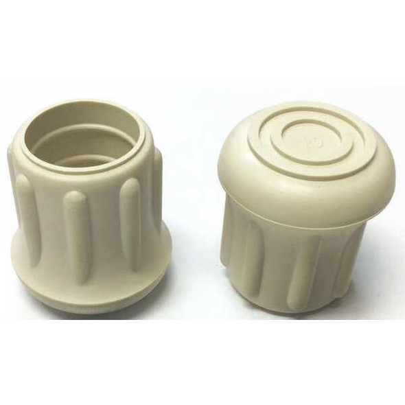 Manufacturer Varies Protective Leg Tip, SlipOn, Rd, 55/64", PK25 LTB 19W/W