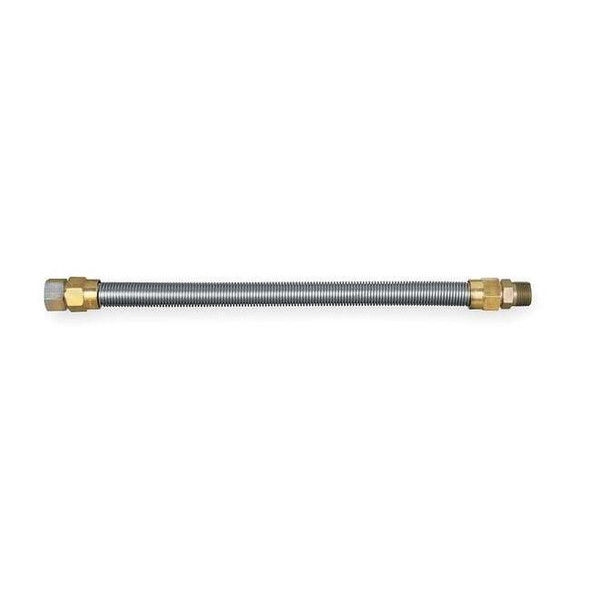 Dormont Gas Connector,SS,3/4 x 24 In,290,900 Btu 40-4142-24