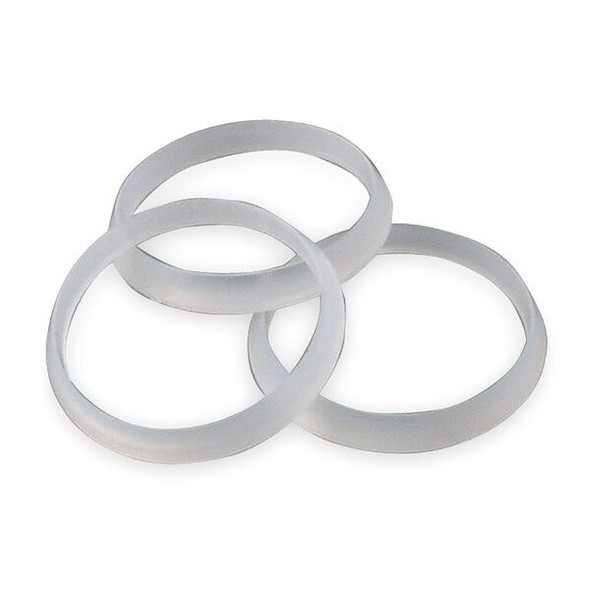 Manufacturer Varies 1-1/2" Dia, Polyethylene, White/Plastic, Washer 1PPB3
