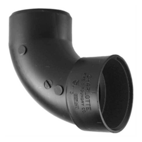 Manufacturer Varies 90 Deg Street Elbow,2 In Hub x Spigot 1WHZ7