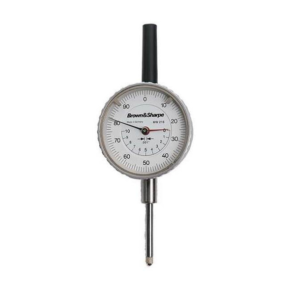 Tesa Brown & Sharpe Dial Indicator,0 to 1 In,0-100 14.82022