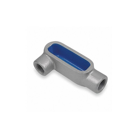 Abb Conduit Outlet Body,Iron,LR,2 In. LR67