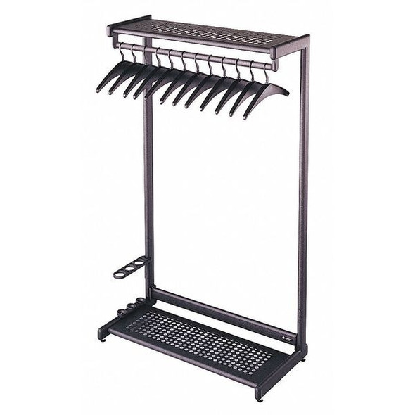 Quartet Garment Rack, Black, 36 In 20225