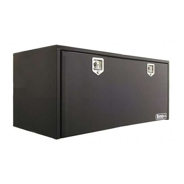 Buyers Products 24x24x60 Inch  Black Steel Underbody Truck Box 1704315