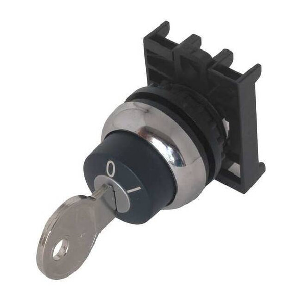 Eaton Non-Illum Selector Swtch,22mm,2 Pos,Keyd M22M-WS
