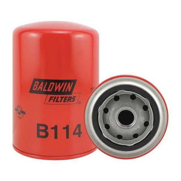 Baldwin Filters Spin-On,3/4" Thread ,5-9/32" L B114