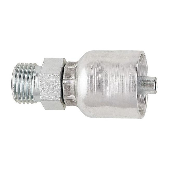 Parker Crimp Fitting,3/8" I.D.,M,ORS 1J043-6-6